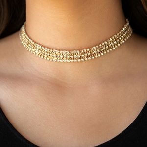 Full reign gold choker